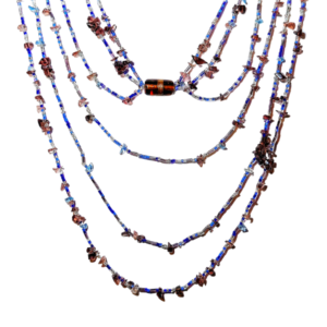 Monkvilla Trendy Multistring Mixed Bead Necklace