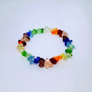 Monkvilla Princess Jaipuri Uncut Glass Bracelet Colour Therapy