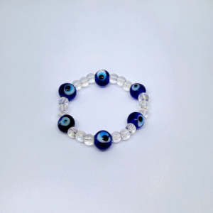 Monkvilla Turkish Evil Eye with Crystal for kids Age 3-6